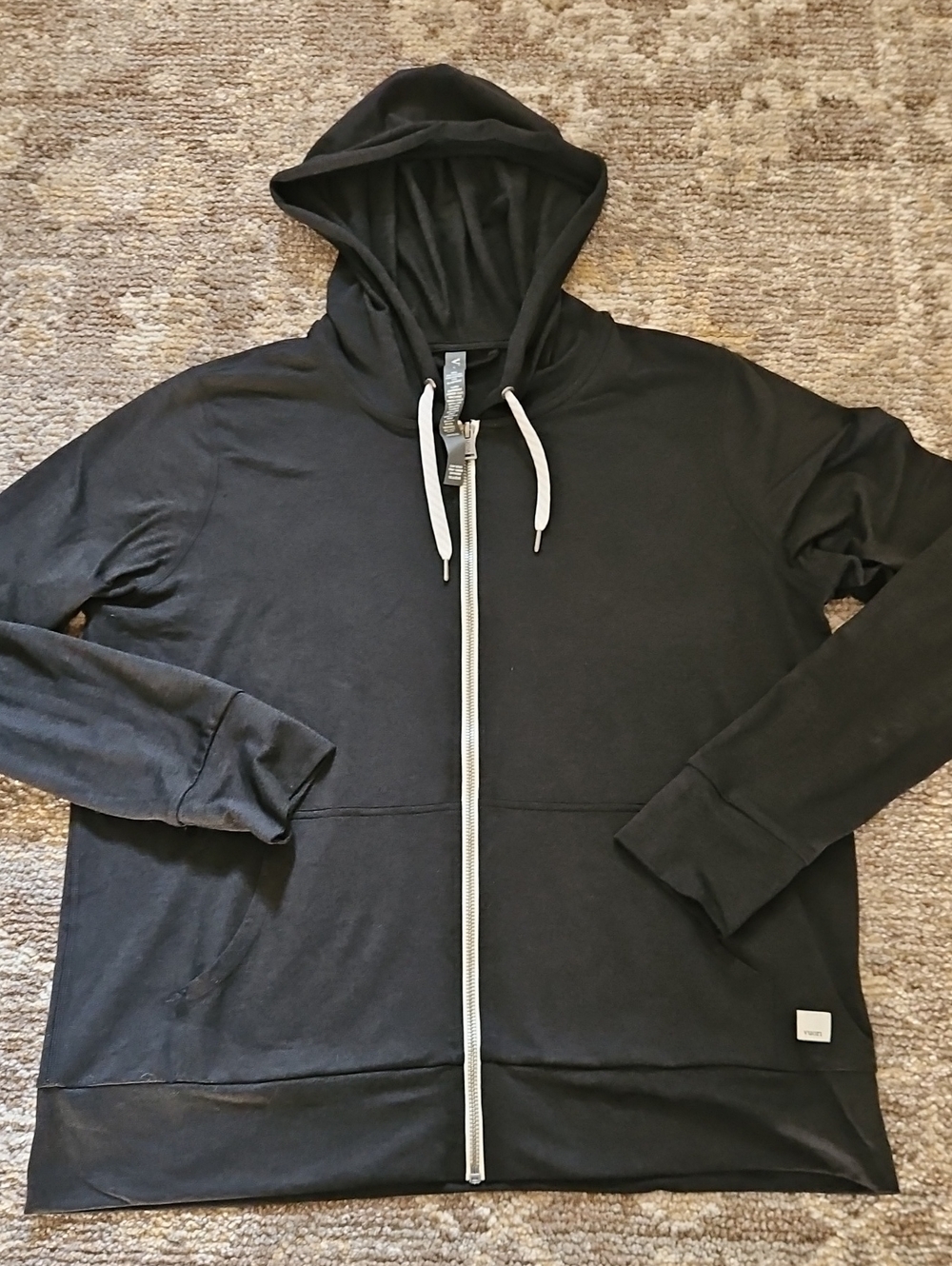 Vuori Halo Black Hoodie